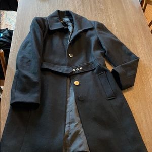 MODA international peacoat - size 4 Black;